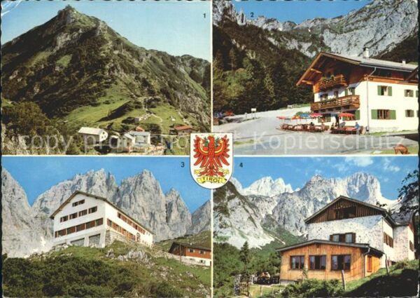 Wilder Kaiser Stripsenjochhaus Griessneralm Gruttenhü
