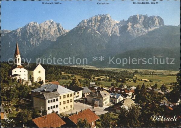 Doelsach mit Isenberg Lienzer Dolomiten Laserzge