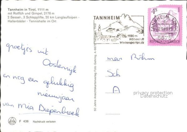 Tannheim Tirol mit Rotflüh und Gimpel – Bild 2