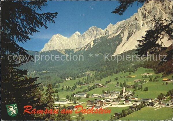 Ramsau Dachstein Steiermark mit Torstein Mitterspitz Hoher Dachstei