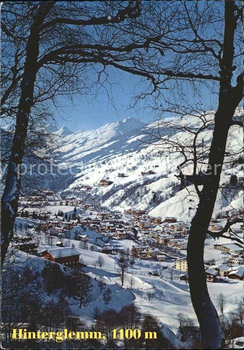 Hinterglemm Saalbach mit Talschluss