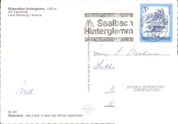 Hinterglemm Saalbach mit Talschluss – Bild 2