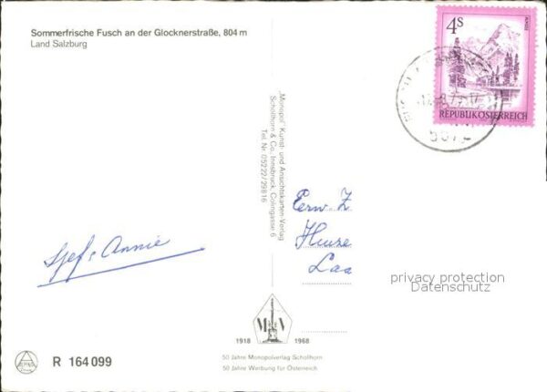 Fusch Grossglocknerstrasse Panorama – Bild 2
