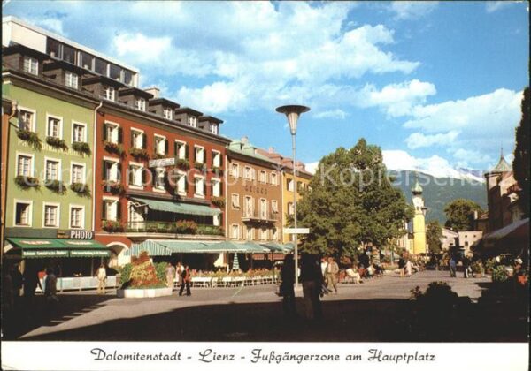 Lienz Tirol Hauptplatz Fussgängerzone