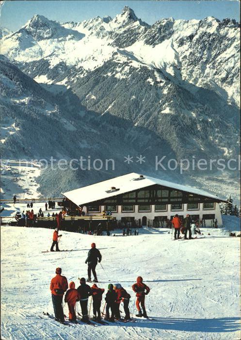 Schruns Vorarlberg Bergrestaurant Kapellalpe Skistadion Mo