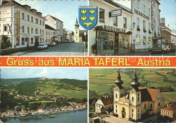 Maria Taferl Kaufhaus Rodinger Trachtenstuben Panora