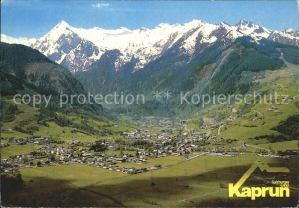 Kaprun mit Kitzsteinhorn Maiskogel und Schaufe