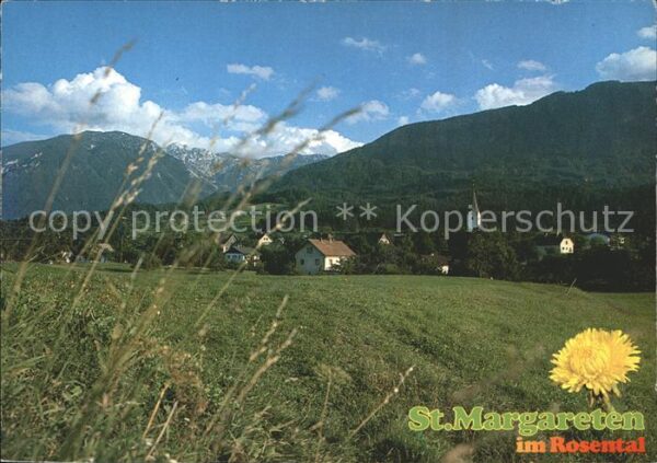 St Margareten Rosental mit Hoch_ und Kleinobir