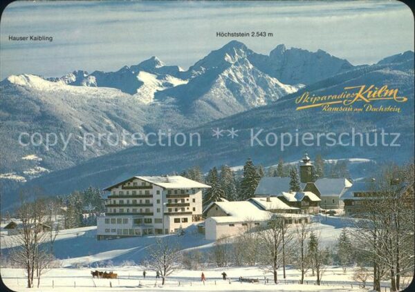 Ramsau Dachstein Steiermark Skizentrum Dachstein Tauernregion Hause