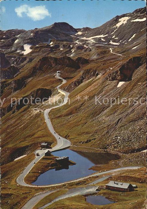 Grossglockner Hochalpenstrasse mit Mittertörl Hochtor