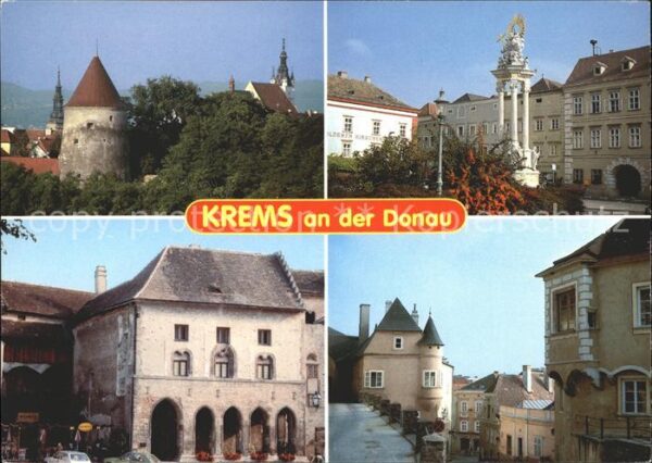 Krems Donau Pulverturm Dreifaltigkeitsplatz Gozzobu
