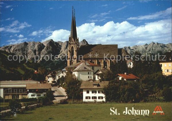 St Johann Pongau Salzburg Teilansicht Kirche