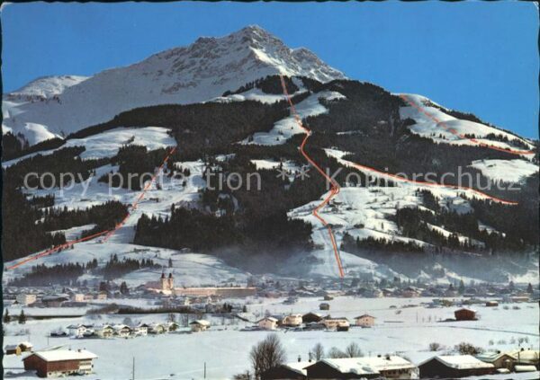 St Johann Tirol mit Kitzbüheler Horn