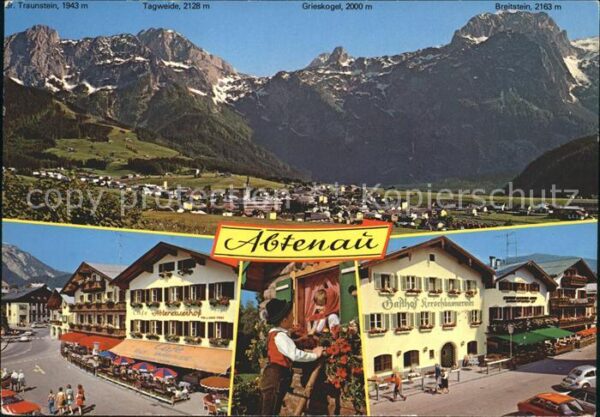 Abtenau mit Tennengebirge Strassenpartien Beim