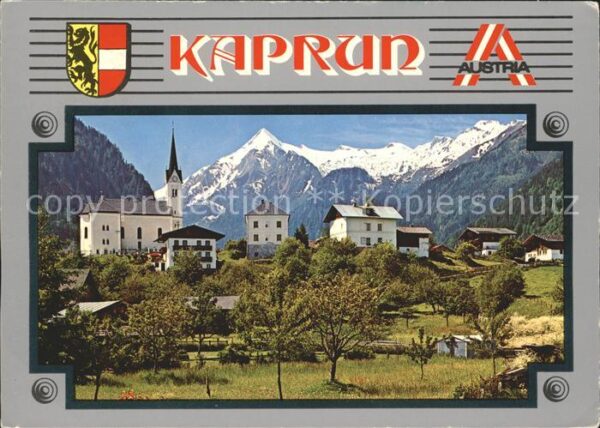 Kaprun mit Kitzsteinhorn Kirche