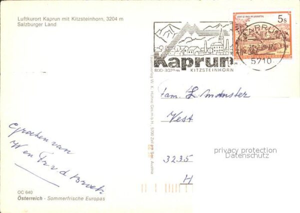 Kaprun mit Kitzsteinhorn Kirche – Bild 2