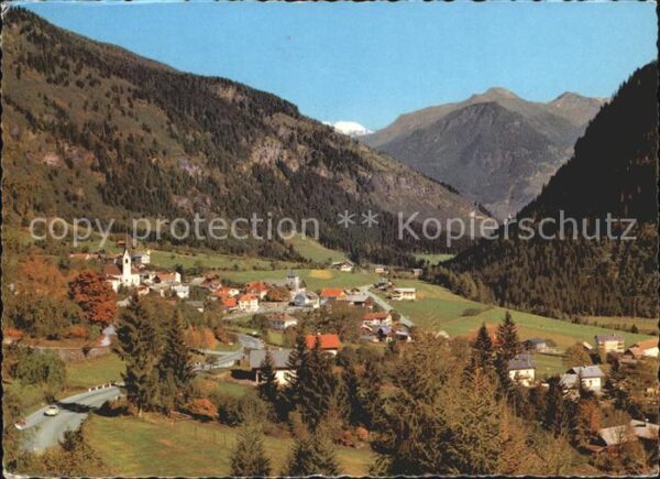 Winklern Moelltal Mölltal mit Hoher Sonnblick