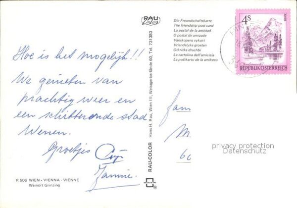 Grinzing Wien Kirche Dorfpartien Fass – Bild 2