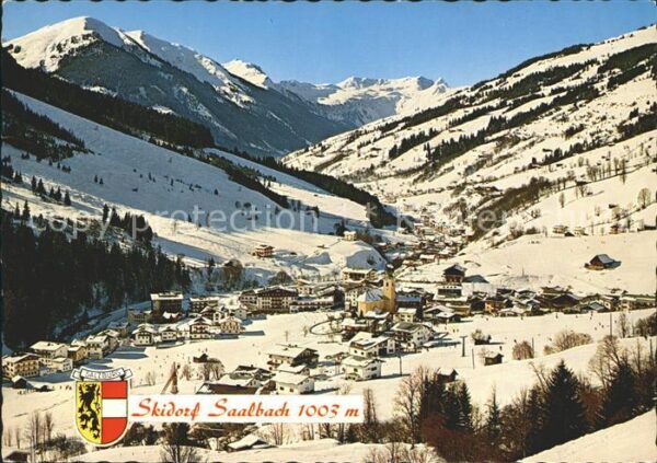 Saalbach-Hinterglemm mit Zwölferkogel und Talschluss