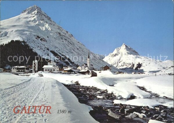 Galtuer Tirol mit Gorfenspitze und Ballunspitze