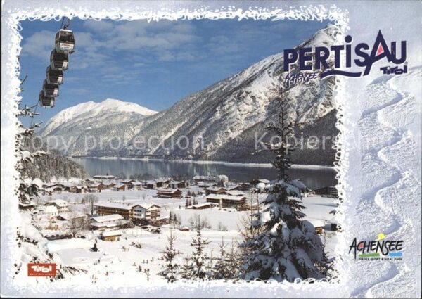 Pertisau Achensee Winterpanorama