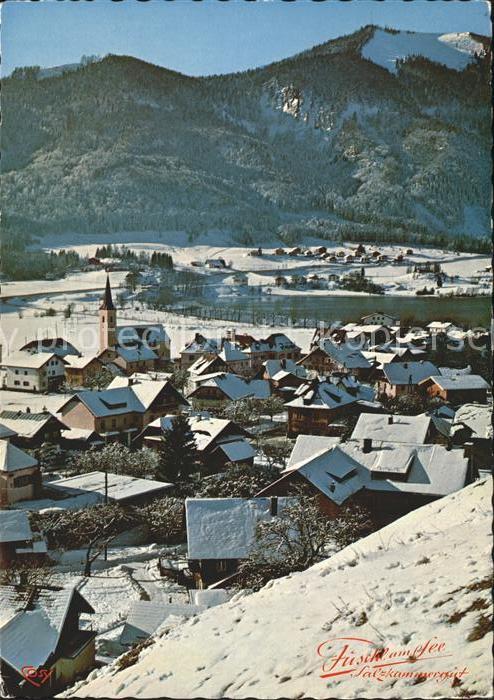 Fuschl See Salzkammergut mit Filbling