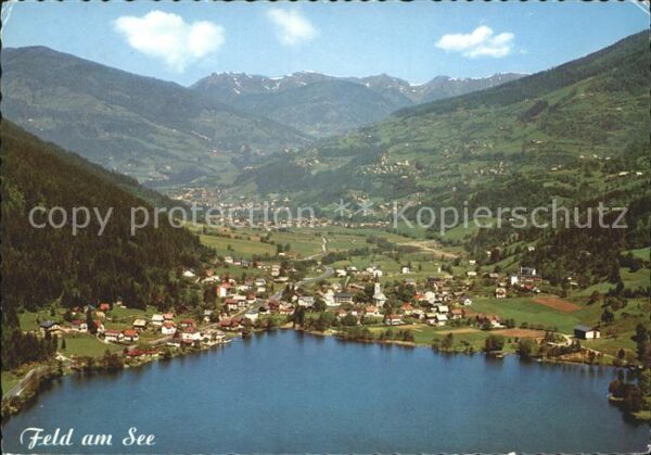 Feld See mit Millstätter Alpen