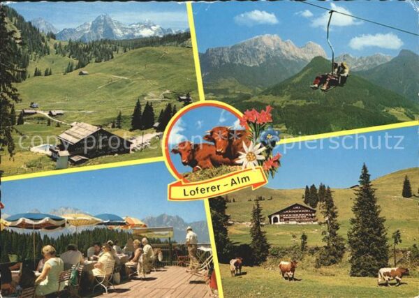 Lofer Loferer Alm Sessellift Haus Gertrud Lof