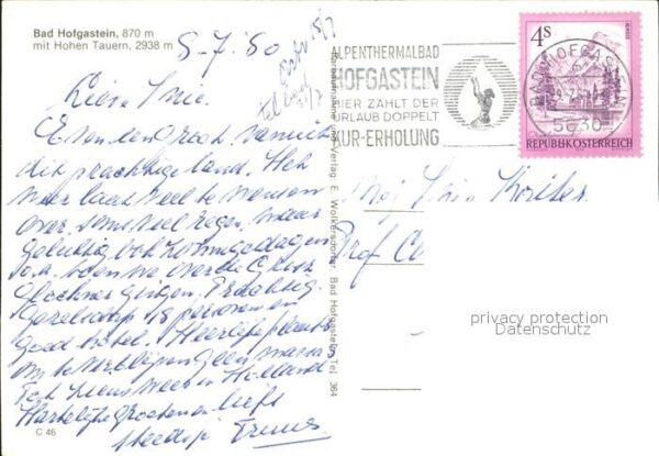 Bad Hofgastein mit Hohen Tauern – Bild 2