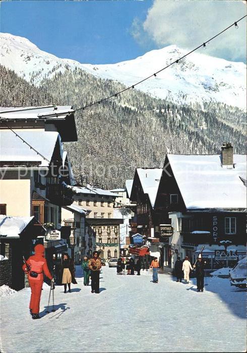 St Anton Arlberg Fussgängerzone