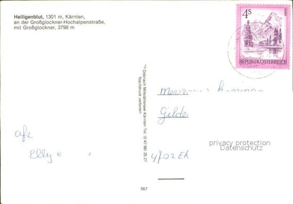 Heiligenblut Kaernten an der Grossglockner Hochalpenstrasse m – Bild 2