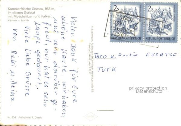 Gnesau mit Moschelitzen und Falkert – Bild 2