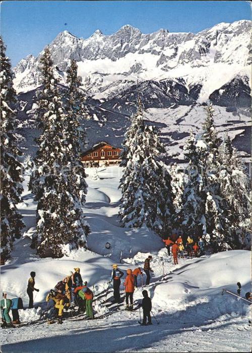 Rohrmoos-Untertal mit Hochwurzenhütte Doppelsessel Sportb