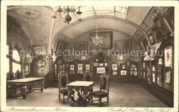Assmannshausen Gasthof Krone Roter Saal