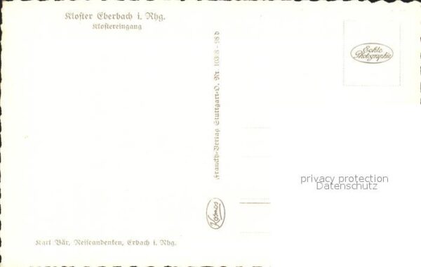 Kloster Eberbach Klostereingang – Bild 2