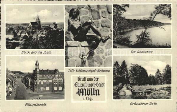 Moelln Lauenburg Till-Eulenspiegel-Brunnen Schmalsee Hau