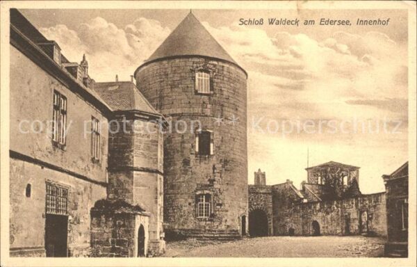 Schloss Waldeck Innenhof