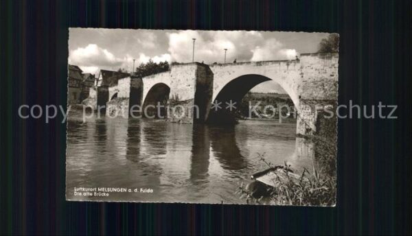 Melsungen Fulda Alte Brücke