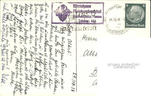Falkenstein Taunus Wirtshaus Reichenbachtal – Bild 2