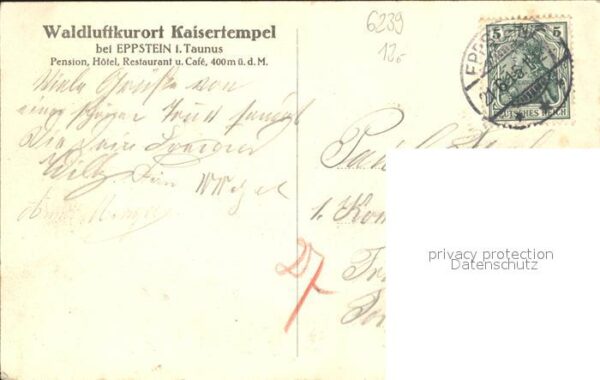 Eppstein Taunus Staufen Hotel Kaisertempel – Bild 2