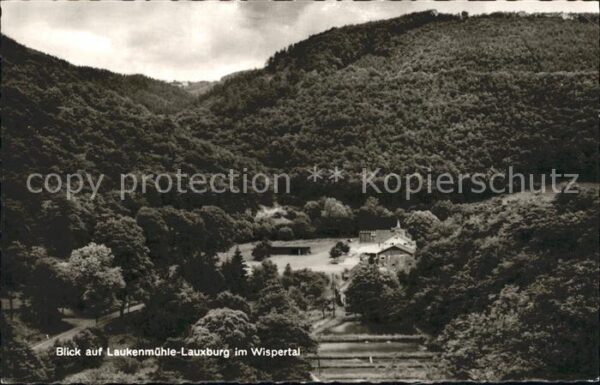Lauxburg Wispertal Gaststätte Laukenmühle
