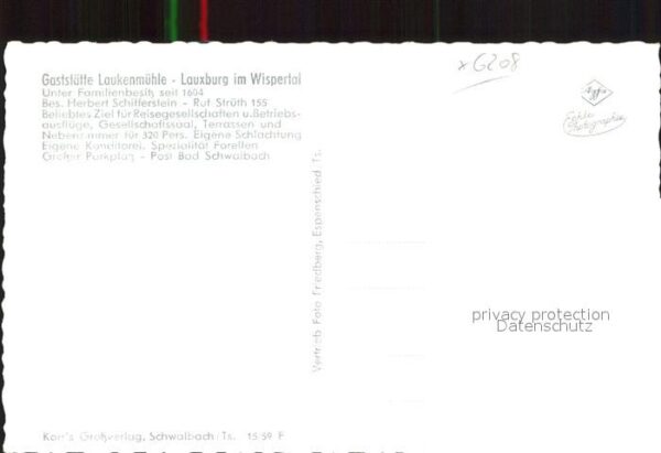 Wispertal Gaststätte Laukenmühle – Bild 2
