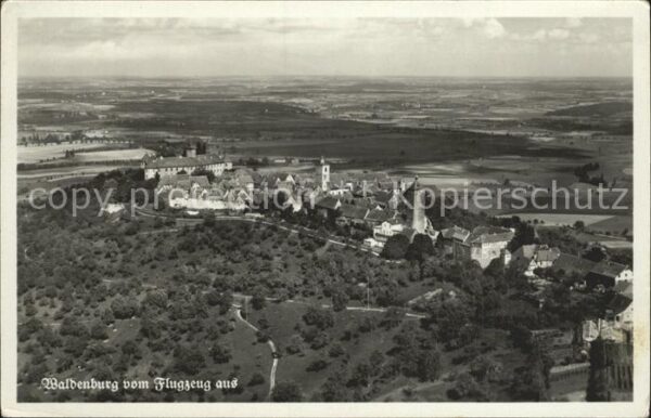 Waldenburg Wuerttemberg Fliegeraufnahme