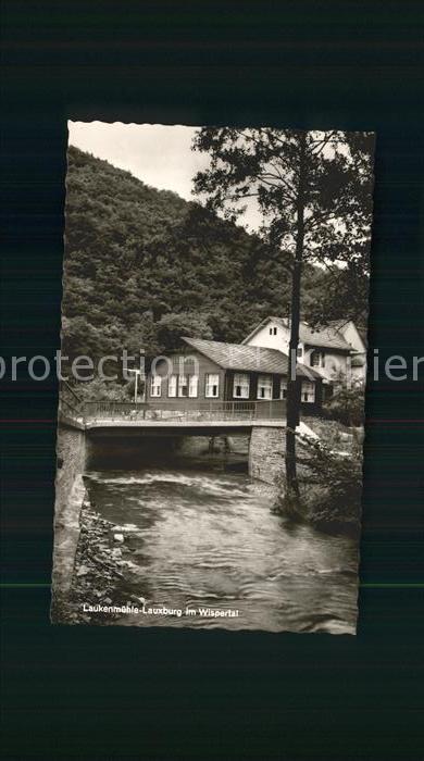 Lauxburg Wispertal Gaststätte Laukenmühle