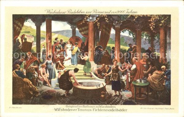 Wiesbaden Römerzeit Fichtennadelbäder