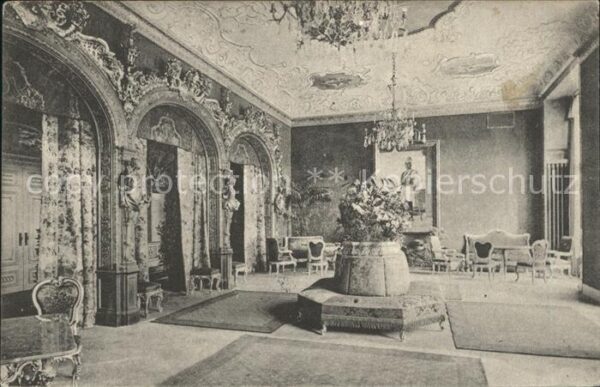 Wiesbaden Neues Kurhaus Grüner Conversationssaal