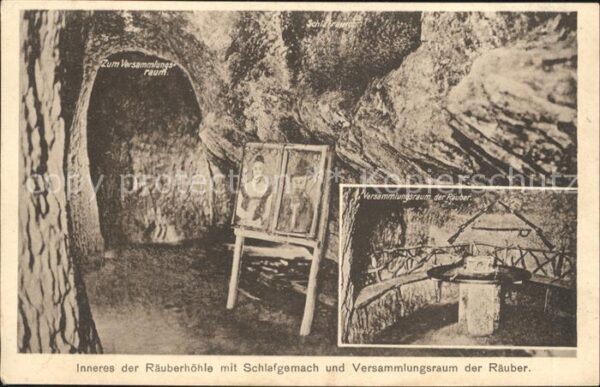 Nerotal Wiesbaden Leichtweisshöhle Räuberhöhle Schlafgema