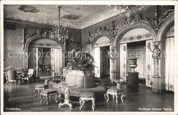Wiesbaden Kurhaus Grüner Salon