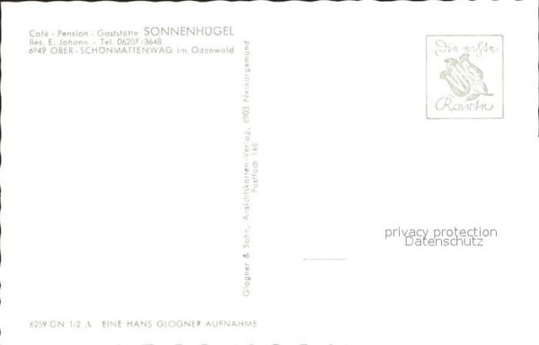 Ober-Schoenmattenwag Pension Sonnenhügel – Bild 2
