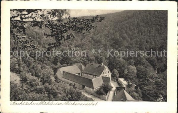 Weinheim Bergstrasse Fuchs_sche Mühle Birkenauertal